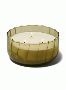 Стъклена соева свещ Падивакс Ripple 340 гр - Тайната градина